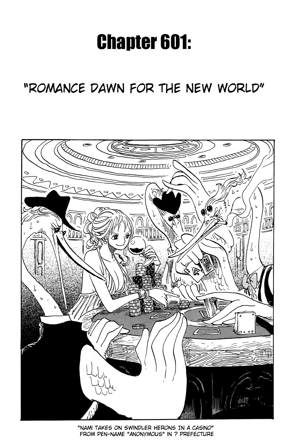 One Piece, Chapter 601 image 01